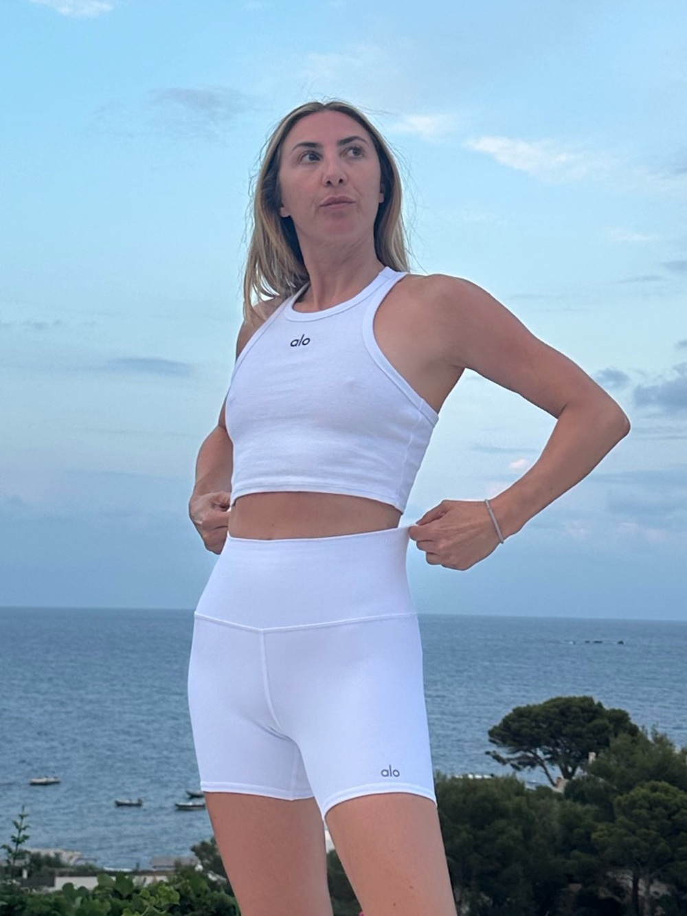 ALO YOGA - 5" Airbrush High-Waist Biker Short
